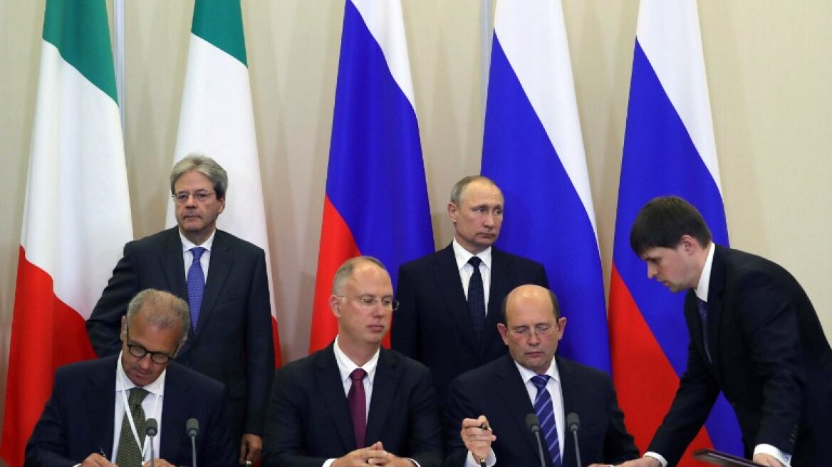 Ρωσία και Ιταλία διευρύνουν τη συνεργασία τους στον ενεργειακό τομέα